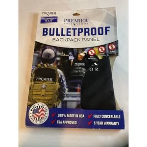 Premier Body Armor BPP-9005 Backpack Panel small universal fit 10"x12"